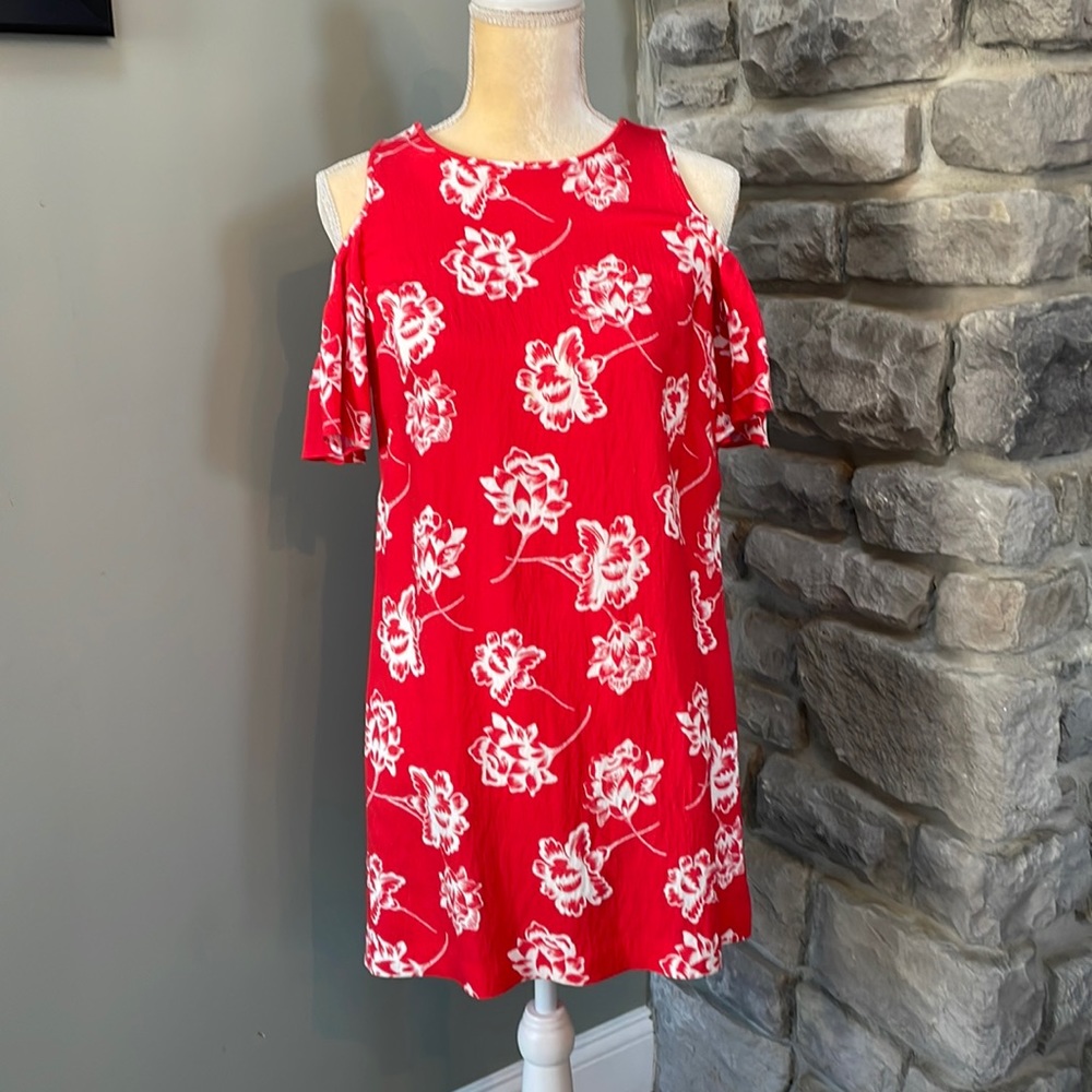 Loft open sleeve dress